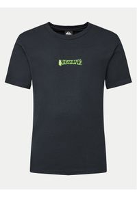 Quiksilver T-Shirt Island Sunrise Moe AQYZT09543 Czarny Regular Fit. Kolor: czarny. Materiał: bawełna