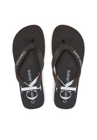 Calvin Klein Jeans Japonki Beach Sandal Monogram Tpu YM0YM00838 Czarny. Kolor: czarny #1