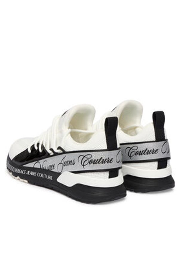Versace Jeans Couture Sneakersy 80VA3SA8 Biały. Kolor: biały. Materiał: materiał