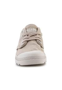 Buty do chodzenia damskie Palladium Pampa Oxford. Zapięcie: sznurówki. Kolor: beżowy. Materiał: materiał, syntetyk, tkanina. Szerokość cholewki: normalna. Sport: turystyka piesza