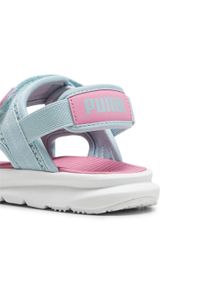 Buty do chodzenia dla dzieci Puma Evolve. Kolor: niebieski, wielokolorowy, różowy, biały. Materiał: materiał, syntetyk