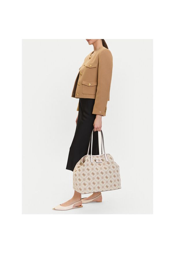 Torebka Guess. Kolor: beżowy
