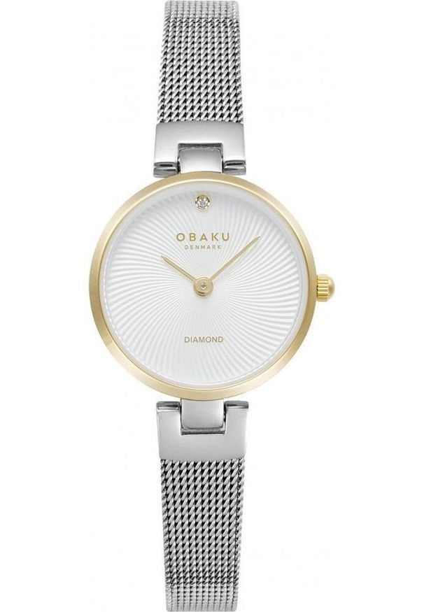 OBAKU - Zegarek damski Obaku Denmark V256SXFIMC srebrny. Kolor: srebrny
