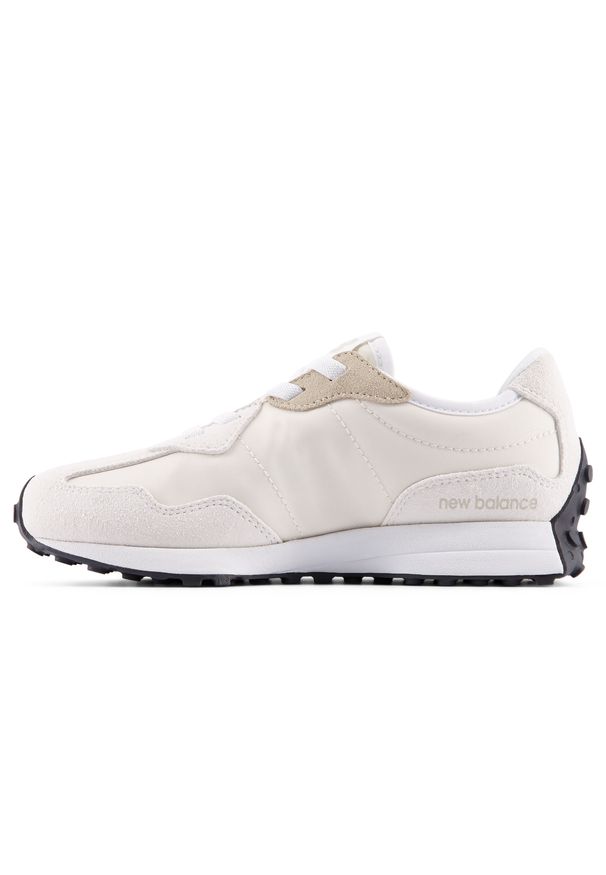 Buty dziecięce New Balance P3272TO – beżowe. Okazja: na co dzień. Kolor: beżowy. Materiał: zamsz, guma. Szerokość cholewki: normalna