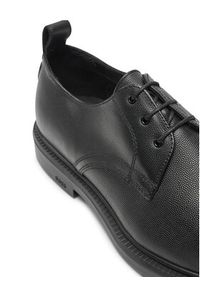 BOSS - Boss Półbuty Larry 50529144 Czarny. Kolor: czarny. Materiał: skóra