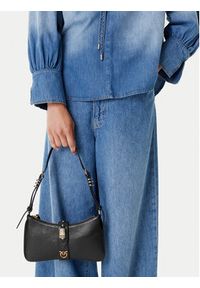 Pinko - PINKO Torebka Arthemis Shoulder Mini AI 24-25 PLTT 103512 A29V Czarny. Kolor: czarny. Materiał: skórzane #3