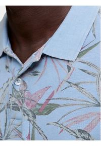 Jack & Jones Polo Blu Hawaii 12295860 Niebieski jasny Relaxed Fit. Typ kołnierza: polo. Kolor: niebieski. Materiał: bawełna #3