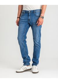 Męskie Spodnie Jeansowe Mustang Style Oregon Tapered Denim Blue 1017123 5000 682 #4