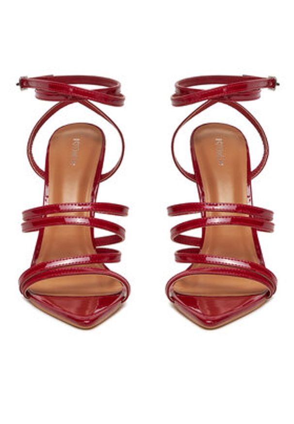 DeeZee Sandały YC7562-S-LP1 Czerwony. Kolor: czerwony. Materiał: skóra