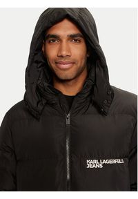 Karl Lagerfeld Jeans Kurtka zimowa 246D1510 Czarny Regular Fit. Kolor: czarny. Materiał: syntetyk. Sezon: zima #7
