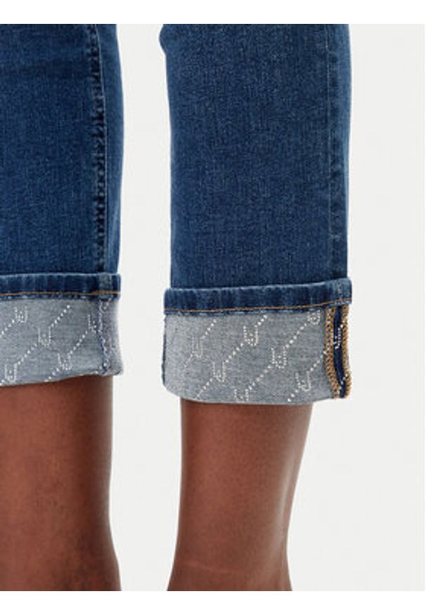Liu Jo Jeansy UA5006 D4615 Niebieski Skinny Fit. Kolor: niebieski