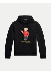 Polo Ralph Lauren Bluza 710962139003 Czarny Regular Fit. Typ kołnierza: polo. Kolor: czarny. Materiał: bawełna #6