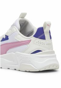 Puma - Męskie sneakersy Trinity Lite PUMA White Mauved Out Vapor Gray Lapis Lazuli Pink. Kolor: biały, wielokolorowy, różowy, szary