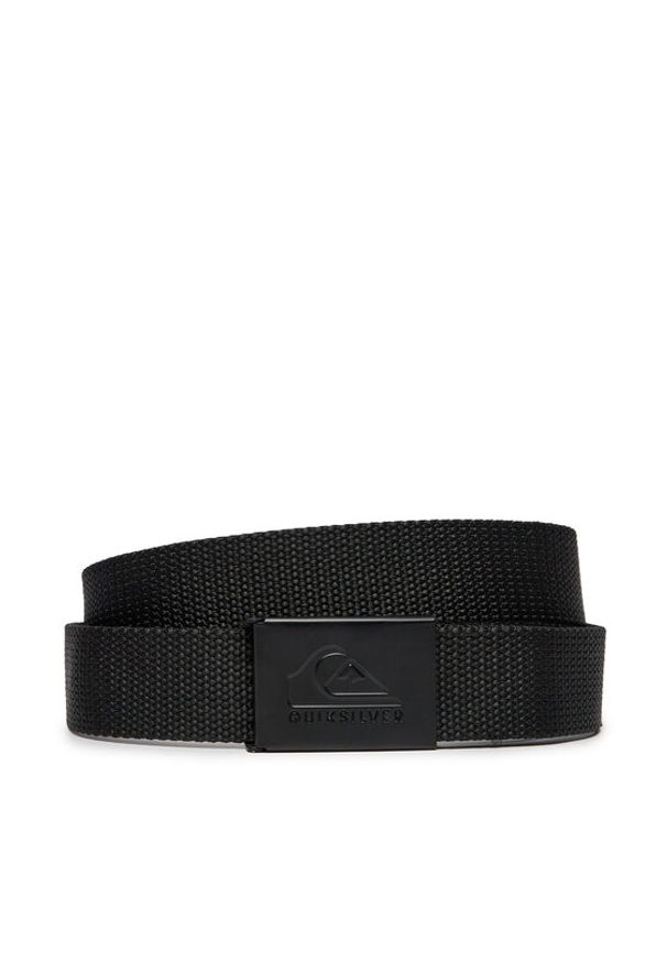 Quiksilver Pasek Męski EQYAA03958 Czarny. Kolor: czarny. Materiał: materiał