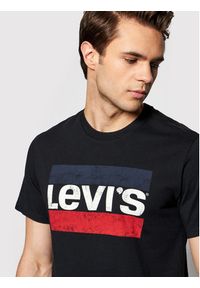 Levi's® T-Shirt Sportswear Graphic Tee 39636-0050 Czarny Regular Fit. Kolor: czarny. Materiał: bawełna