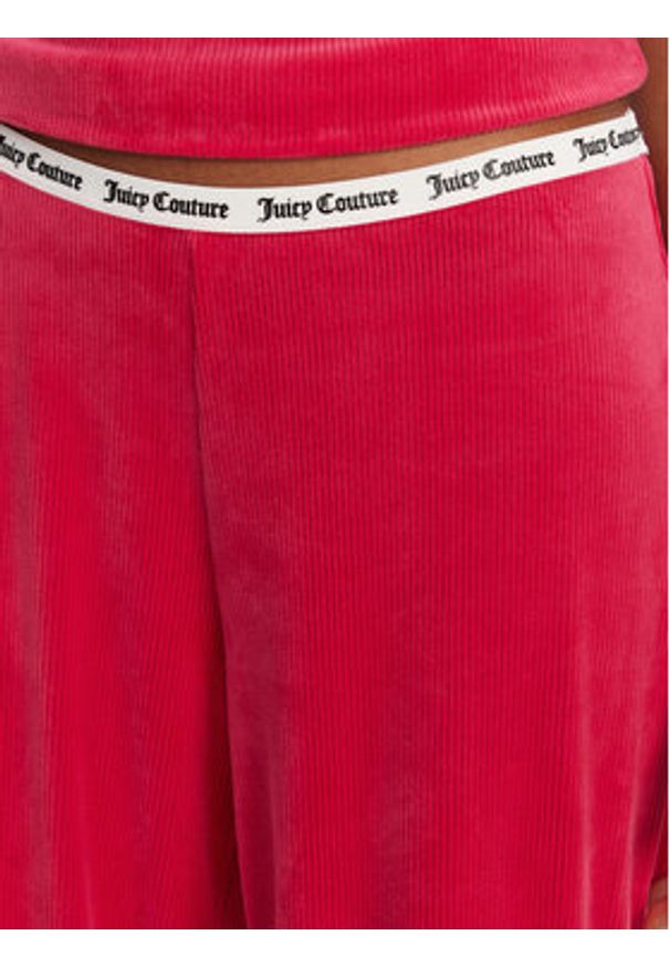 Juicy Couture Spodnie piżamowe Vicky JCLAS125504 Różowy Flare Fit. Kolor: różowy. Materiał: syntetyk