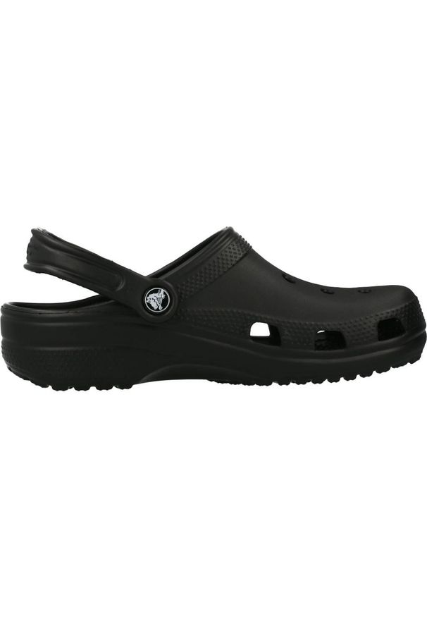 Buty do chodzenia męskie Crocs Classic. Kolor: czarny. Materiał: guma, syntetyk, materiał. Styl: sportowy