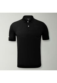 LEGEA - Legea Baran Polo Dorosłych. Typ kołnierza: polo. Kolor: czarny. Styl: sportowy #1