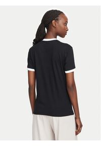 Beverly Hills Polo Club T-Shirt P-SS26W-TS0104 Czarny Regular Fit. Typ kołnierza: polo. Kolor: czarny. Materiał: bawełna #3