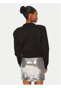 ROTATE Kardigan 114033100 Czarny Regular Fit. Kolor: czarny. Materiał: bawełna #4