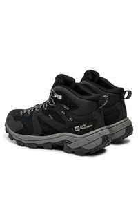 Jack Wolfskin Trekkingi Vojo Tour Lt Texapore Mid W A62073 Szary. Kolor: szary. Materiał: nubuk, skóra