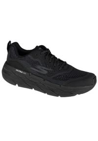 skechers - Buty do biegania męskie, Skechers Max Cushioning Premier Vantage. Kolor: czarny. Materiał: materiał, tkanina, syntetyk
