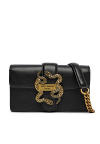 Just Cavalli Torebka 79RA5PA2 ZSA89 Czarny. Kolor: czarny. Materiał: skórzane