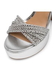 Nine West Sandały WFA2736-1 Srebrny. Kolor: srebrny. Materiał: syntetyk #7
