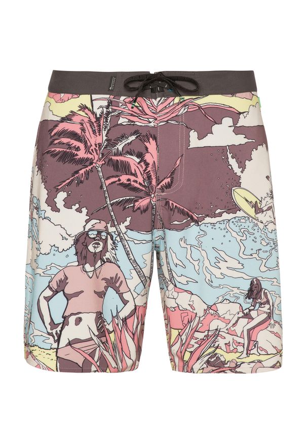 Protest - Spodenki męskie PROTEST PERRY boardshort. Kolor: wielokolorowy