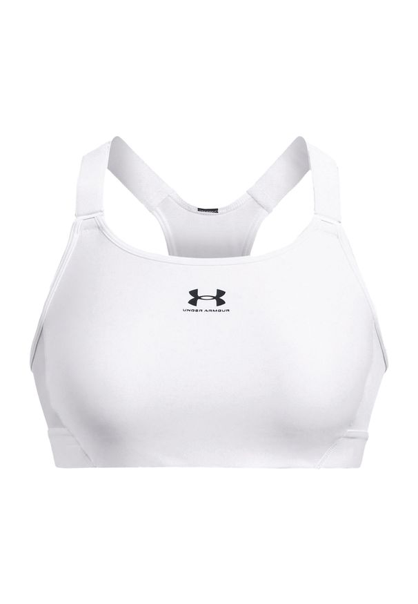 Stanik fitness Under Armour HG Armour High. Kolor: biały. Sport: fitness