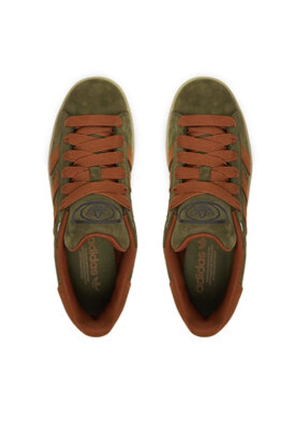 Adidas - adidas Sneakersy Campus 00S IH4098 Zielony. Kolor: zielony. Materiał: skóra, zamsz. Model: Adidas Campus