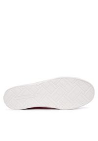 TOMMY HILFIGER - Tommy Hilfiger Tenisówki Th Low Vulc FW0FW09390 Czerwony. Kolor: czerwony. Materiał: materiał #6