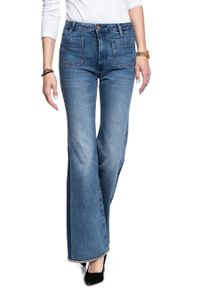 Wrangler - WRANGLER RETRO FLARE BURNING GIRL W240GF11X. Styl: retro #6