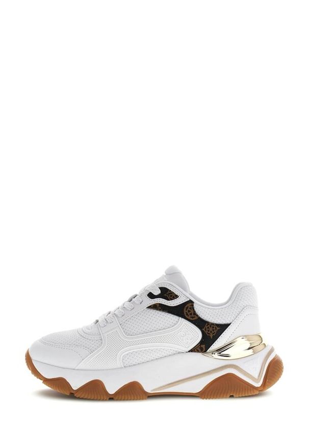 Guess Sneakersy 182993 Biały. Kolor: biały