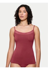 Triumph Top Feel Of Modal 10221654 Różowy Slim Fit. Kolor: różowy