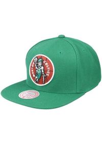 Czapka z daszkiem męska do koszykówki Mitchell & Ness NBA Boston Celtics zielona. Kolor: zielony