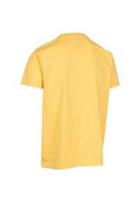 TRESPASS - T-shirt Męski Rower Chowder. Kolor: żółty. Sport: kolarstwo