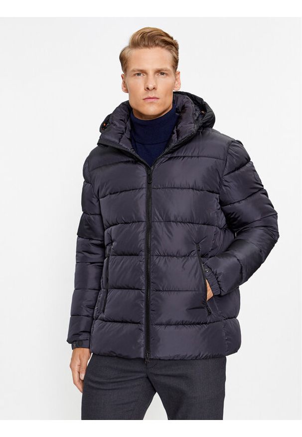 Save The Duck Kurtka zimowa Acantus D31515M MEGA17 Czarny Regular Fit. Kolor: czarny. Materiał: syntetyk. Sezon: zima