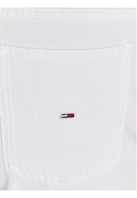 Tommy Jeans Jeansy Izzie DW0DW15529 Biały Slim Fit. Kolor: biały #5