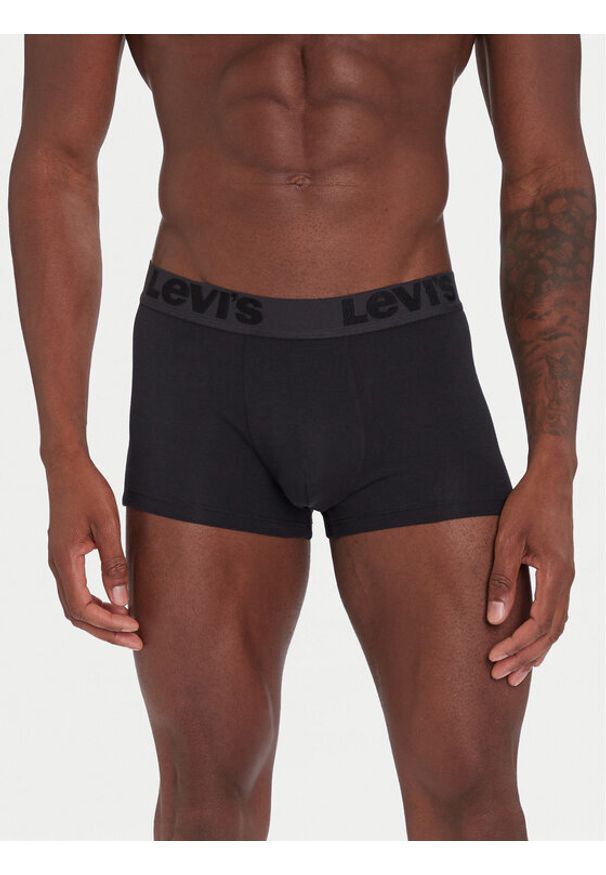 Levi's® Komplet 3 par bokserek 37149-0296 Czarny. Kolor: czarny. Materiał: bawełna