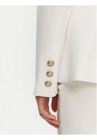 Guess Marynarka W5GN59 WH9Y2 Biały Regular Fit. Kolor: biały. Materiał: syntetyk #3