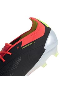 Adidas - Buty piłkarskie adidas Predator Elite Fg M IE1802 czarne. Zapięcie: sznurówki. Kolor: czarny. Materiał: materiał, syntetyk. Szerokość cholewki: normalna. Sport: piłka nożna #8