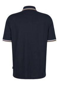 Bugatti Polo 8150-75031C Granatowy Regular Fit. Typ kołnierza: polo. Kolor: niebieski. Materiał: syntetyk, bawełna #3
