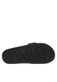 Tommy Jeans Klapki Tjw Braided Slides EN0EN02975 Czarny. Kolor: czarny. Materiał: materiał #5