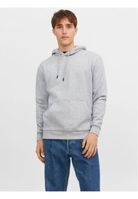 Jack & Jones - Jack&Jones Bluza Bradley 12249340 Szary Relaxed Fit. Kolor: szary. Materiał: bawełna, syntetyk