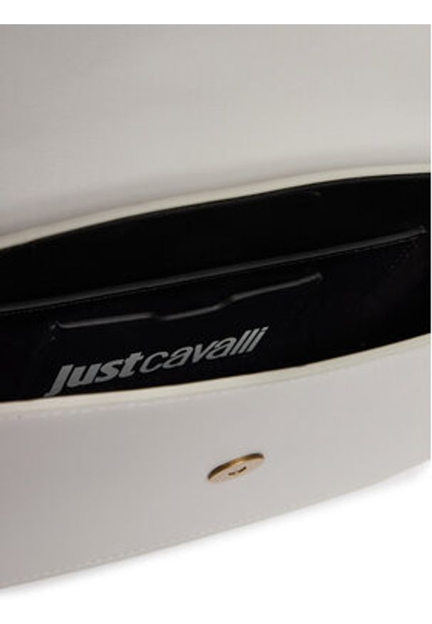 Just Cavalli Torebka 80RA4BAF ZSA89 Szary. Kolor: szary. Materiał: skórzane