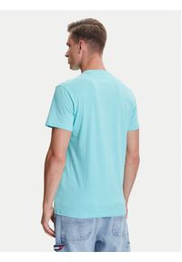Tommy Jeans T-Shirt Linear Chest DM0DM21780 Zielony Slim Fit. Kolor: zielony. Materiał: bawełna #4