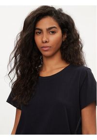 TOMMY HILFIGER - Tommy Hilfiger T-Shirt UW0UW04873 Granatowy Relaxed Fit. Kolor: niebieski #5