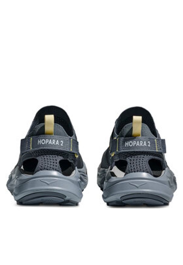 HOKA - Hoka Sandały Hopara 2 1147650 Niebieski. Kolor: niebieski. Materiał: materiał