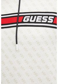 Guess - GUESS Biała bluza męska New Korbin. Kolor: biały